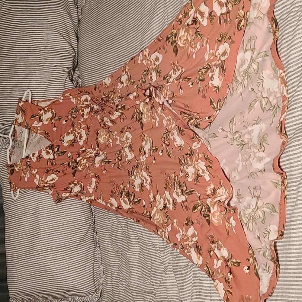 J for Justify floral dress